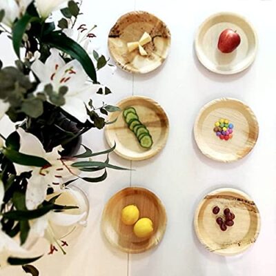 RudraEco-Export-Quality-Areca-Leaf-Round-Deep-Plate-Bio-Degradable-Disposable-Plates-8-Inch-Set-of-25-3