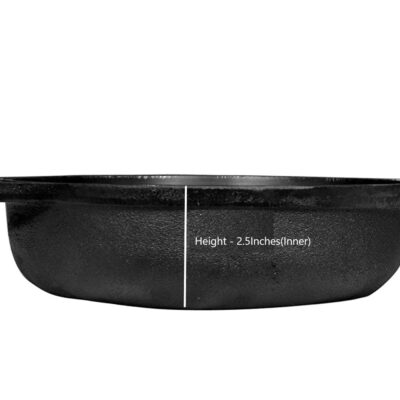 Rudra-Pre-Seasoned-Cast-Iron-Flat-Kadhai-9-Inch-3