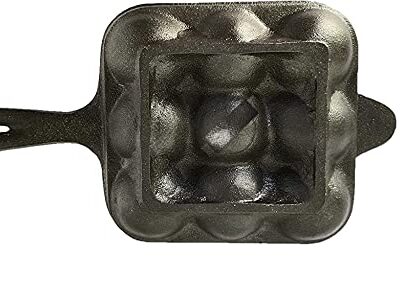 RudraEco-Pre-Seasoned-Cast-Iron-9-Pits-Square-Paniyaram-Pan-7-Inch-2