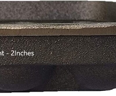 RudraEco-Pre-Seasoned-Cast-Iron-9-Pits-Square-Paniyaram-Pan-7-Inch-3