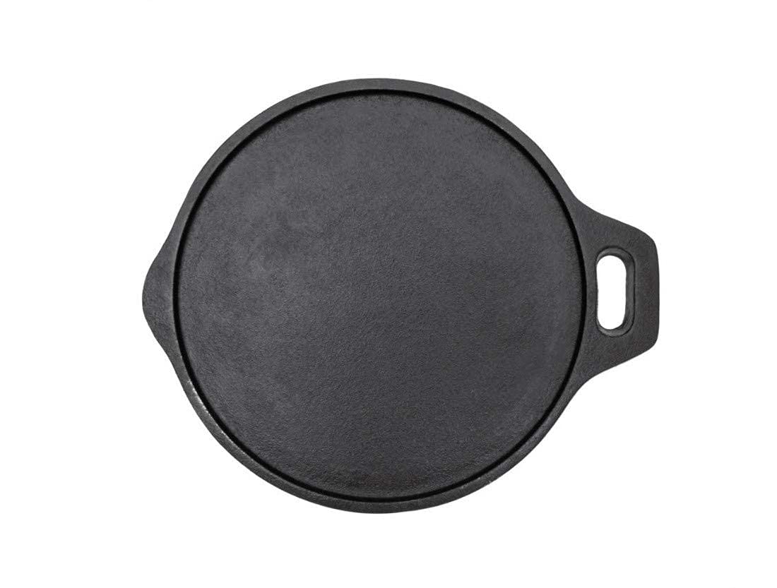 RudraEco Pre-Seasoned Cast Iron Oven Skillet (8 Inch)