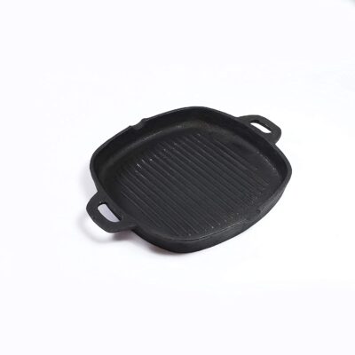 RudraEco-Pre-Seasoned-Cast-Iron-Grill-Pan-10-Inch-2