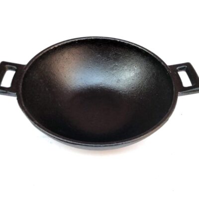 RudraEco-Pre-Seasoned-Cast-Iron-Kadhai-9-Inch-1